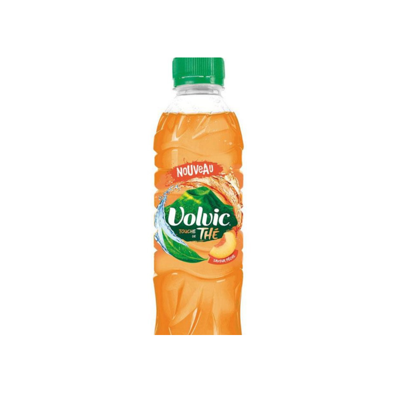 photo du produit hors pack volvic saveur thé peche